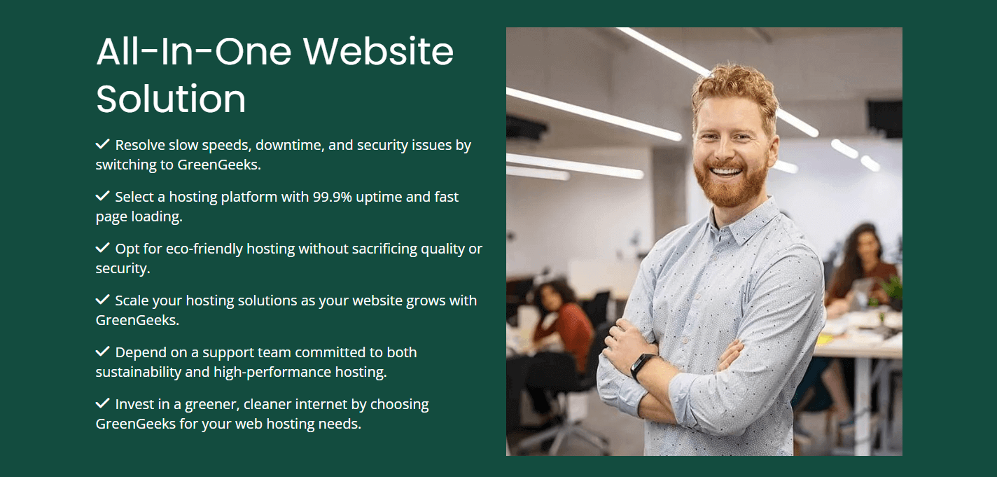 About GreenGeeks Uses