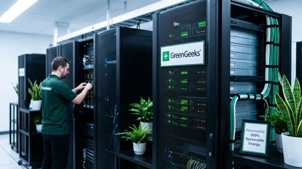 Greengeeks official website image